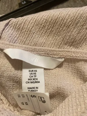 NWT H & M women's sleeveless/ strapless summer dress beige size xs thumbnail 6