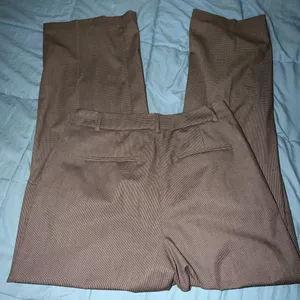 Jones New York Brown checkered pants thumbnail 4