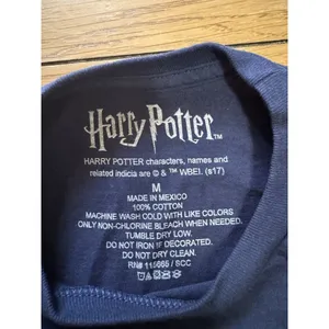 Harry Potter T Shirt Size Medium Cotton Short Sleeve Glow In The Dark‎ thumbnail 3