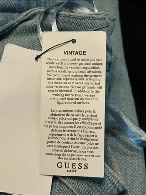 NWT GUESS Lidia Reborn Denim Dress L Light Wash Bustier Bodycon thumbnail 7