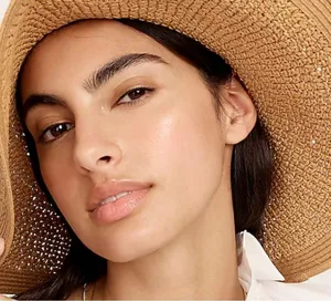 JCREW Textured summer straw hat Color Dusty dune o/s thumbnail 3