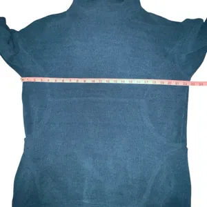 Free People Beach Women's Ronda Pullover Tunic‎ Mock Neck Blue Size XS Sweater thumbnail 5