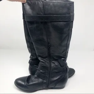 Aldo | Faux Leather Knee High Belted Boots thumbnail 8