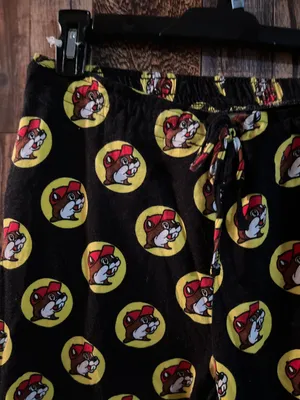 Buc-ee's Woman’s beaver 🦫 print pajamas pants size medium. thumbnail 5