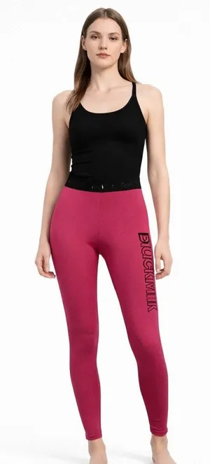 Black Milk Hot Pink High Waisted Leggings Active Gym Workout‎ Womens Medium thumbnail 1