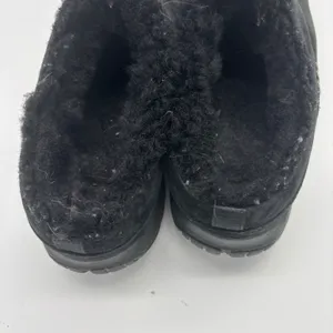 Merrell Encore Ice 4 Black Suede Faux Fur Lined Clogs Mules Women 8 thumbnail 4
