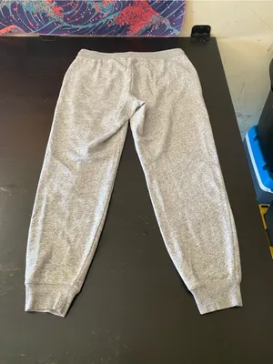 Old Navy Light Gray Women's Track Joggers thumbnail 6