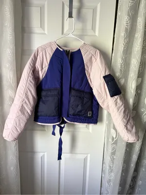 Free People Movement Outta Left Field Jacket in Sapphire Skies zip up size XS TP thumbnail 3