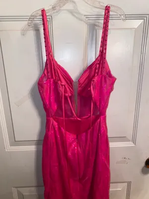 Hot Pink Hoco/party Dress Size XS thumbnail 2