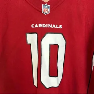 DeAndre Hopkins #10‎ Arizona Cardinals Womens Size XL Nike NFL Red Game Jersey thumbnail 4
