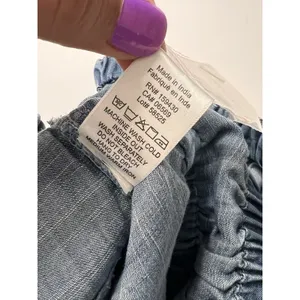 Elan Tenny The Tencel Jumpsuit Blue Women's Medium Pockets Drawstring thumbnail 8