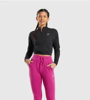 Gymshark Long Sleeve Top Crop thumbnail 3