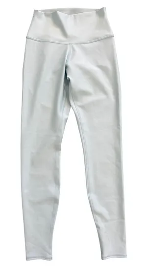 Alo Yoga High Waist Airlift Leggings Size Small Pale Blue 7/8 Performance thumbnail 1