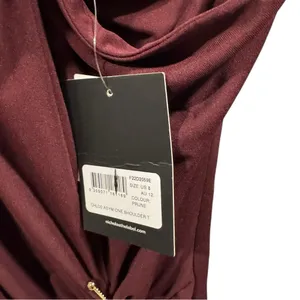 Nicholas Chloe Stretch‎ Jersey One Shoulder Midi Dress 8 Cocktail Formal Party thumbnail 7
