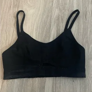 House of Harlow Women's Black crop top thumbnail 1
