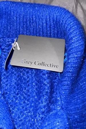 Nordstrom GREY COLLECTIVE CABLE KNIT SWEATER thumbnail 3