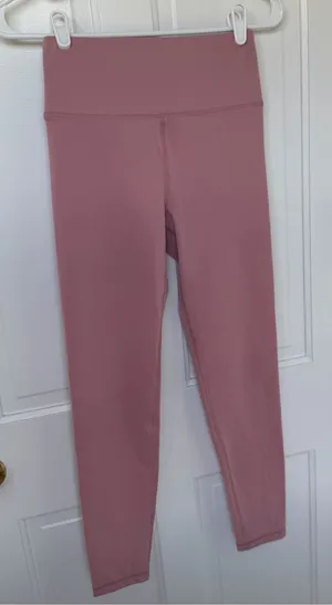 American Eagle‎ OFFLINE High Rise Pink Active Leggings Size Small thumbnail 1