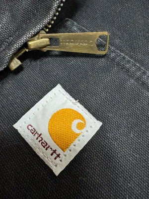 Carhartt Black Quilted-Lined Canvas Vest thumbnail 6