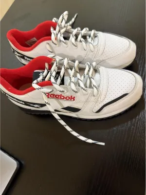 Size US 6 Women’s reebok classic white/red/black leather shoes (m12) thumbnail 10