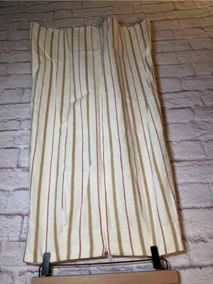 Madewell Twist-Front Sarong Midi Skirt‎ in Stripe women’s size 10 thumbnail 4
