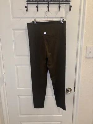 Threads 4 Thought T4T Maternity High Rise Leggings Olive Green Small thumbnail 3
