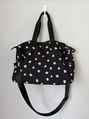 Alice + Olivia Daisy Print Weekender Duffel Bag 🟦 thumbnail 1