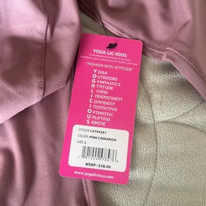 Yogalicious Long Sleeve Top - Size L - NWT thumbnail 7
