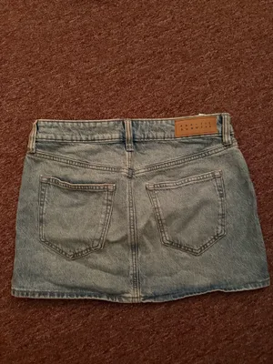 PacSun Skirt Denim Mini 25 Light Blue thumbnail 3