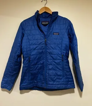 Patagonia Women’s Nano Puff Jacket in Blue Size XS thumbnail 1