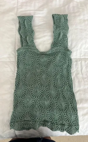 Green Free People square neck thumbnail 4