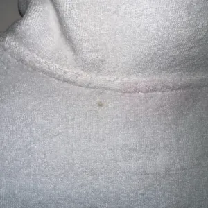 Stoney Clover Lane x Target Cropped Terry Quarter‎ Zip XS White Heart Zipper thumbnail 6