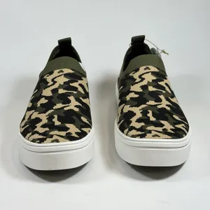 Reebok Size-9.5 Womens Onlux Slip On‎ Camo Tennis Sneakers GZ3102 thumbnail 7