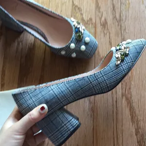 J.crew jewel pumps. Size 7.5 thumbnail 4
