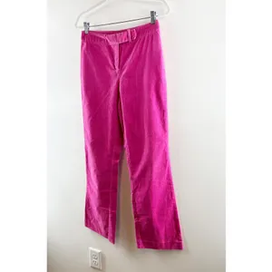 Lilly Pulitzer High Rise Vintage Corduroy Bootcut Straight Pants Pink 4 thumbnail 11