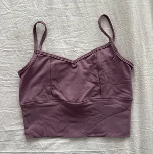Five Dancewear Mauve Crop Top Purple thumbnail 1
