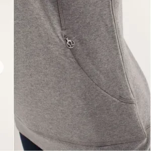 Lululemon Gray Rest Day Long Sleeve Cowl Neck Sweatshirt Top L thumbnail 7