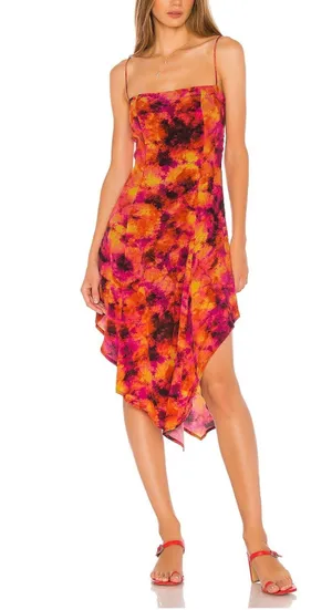 SONG OF STYLE | Harlow Midi Dress X-Small thumbnail 1