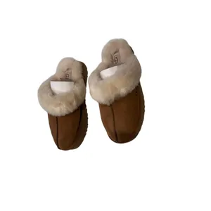 Women's UGG Brand Disquette Platform Slippers Shoes Size 9 Chestnut 1122550 New thumbnail 2