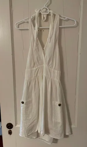 American Eagle White Sundress thumbnail 1