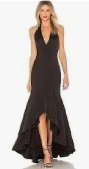 NBD Black High-Low Dress thumbnail 1