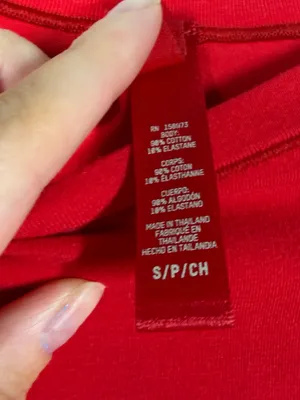Skims‎ Red Fits Everybody Long Sleeve Top thumbnail 4