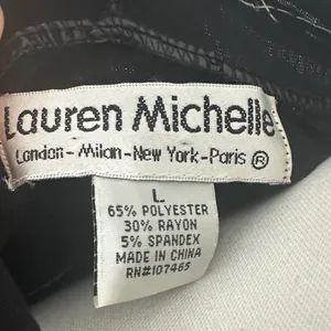 Lauren Michelle Black Embroidered Floral Cardigan – Boho Chic Elegance. thumbnail 2