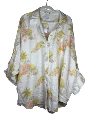American Eagle NWT Go Big Oversized Shirt SZ L thumbnail 2