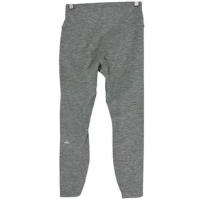 Alo Yoga Alosoft High-Waist 7/8 Highlight Leggings Athletic Heather Grey M thumbnail 9