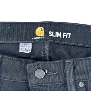 Carhartt Women’s Slim Fit Work Pants Black Size 14 Regular NWT Without Tags thumbnail 6