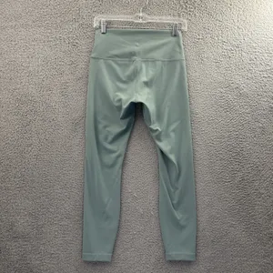Lululemon Wunder Train High Rise Leggings 25" Misty Glade Green Athletic Women 8 thumbnail 2
