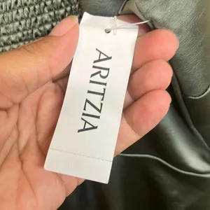 Wilfred aritzia Madelyn square neck Smokey sage green Midi dress Sz 10 Elegant thumbnail 9