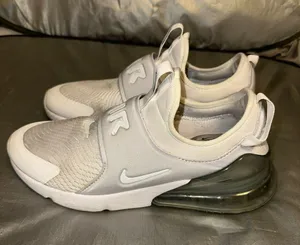 Nike Air Max 270 Extreme (GS) Shoes CI1108-100 Size 8.5 Women's = 7 Youth White thumbnail 2