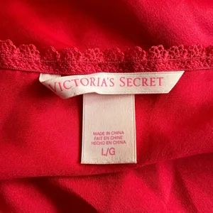 Victoria's Secret Red Lace Embellished Chemise, L thumbnail 9