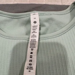 Lululemon Ebb to Street Long Sleeve Delicate Mint thumbnail 3